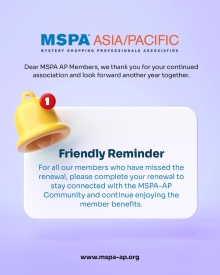 MSPA MEMBERSHIP RENEWAL 2026